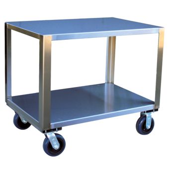 stainless steel mobile table