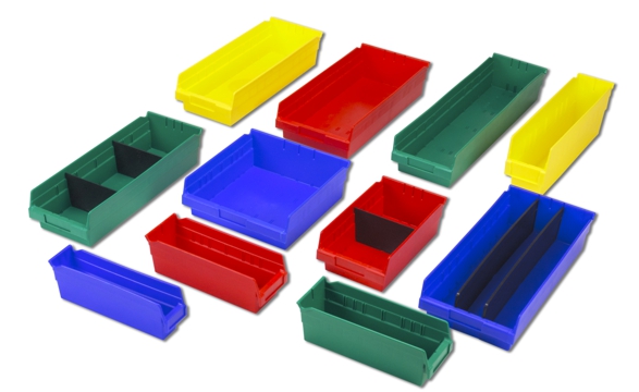 Plastic Shelf Storage Bins